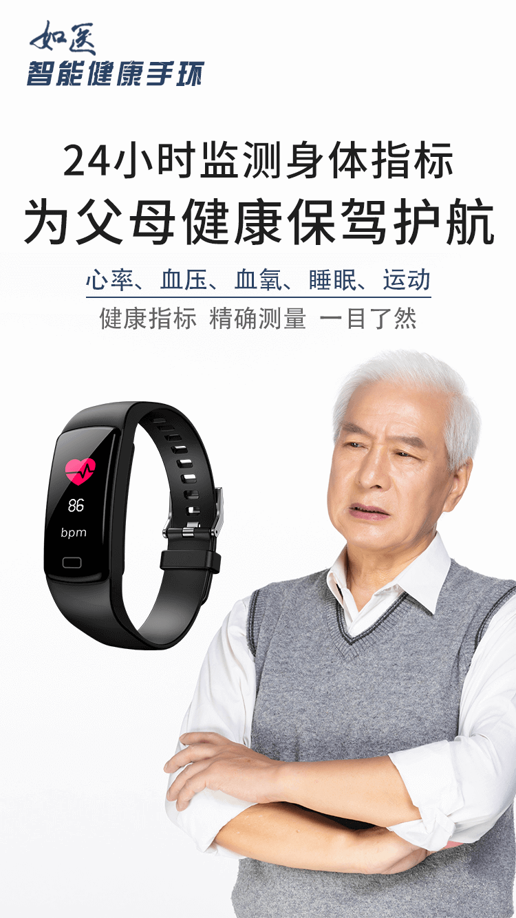 【如医孝芯通】南郑县智能健康礼盒